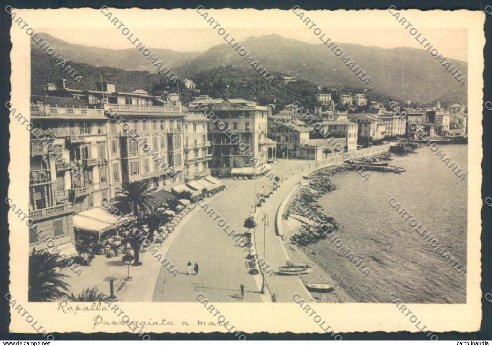 Genova Rapallo FG Cartolina ZF2657 - Genova