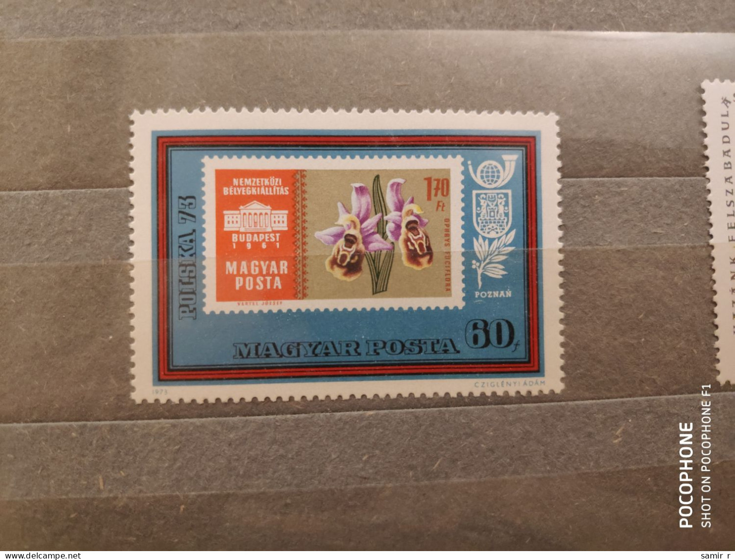 1973	Hungary	Flowers (F89) - Unused Stamps