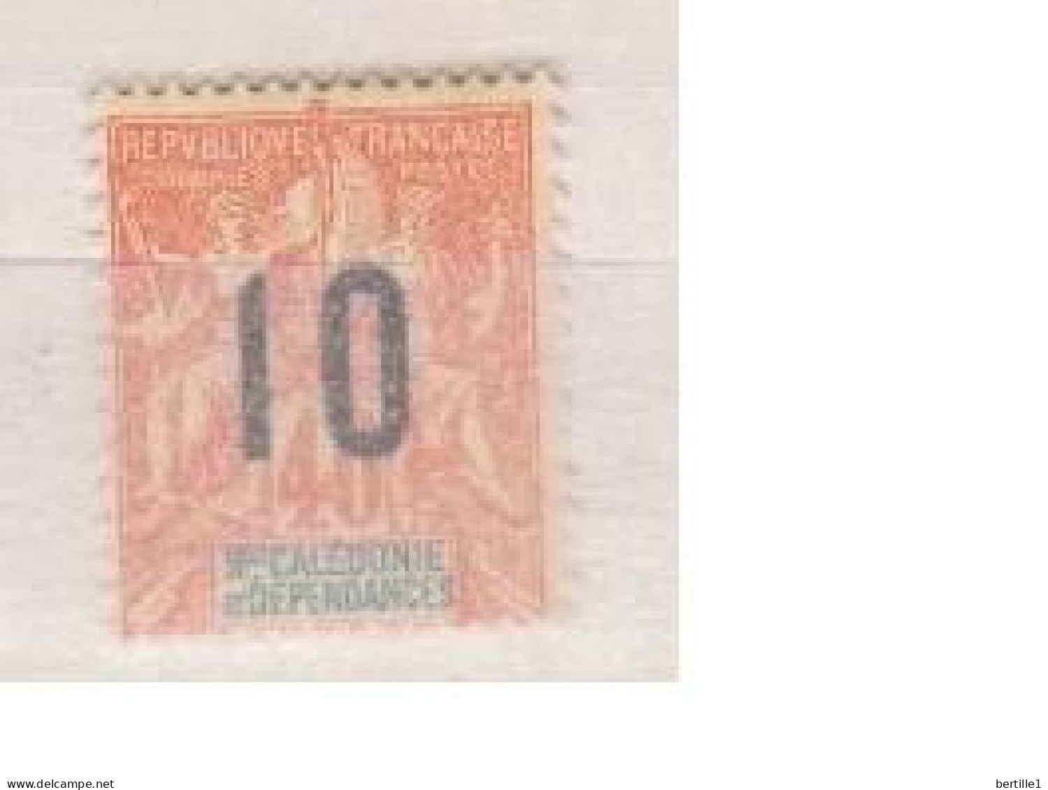 NOUVELLE CALEDONIE            N°  YVERT  108  NEUF AVEC CHARNIERES ( CH 03/23) - Neufs