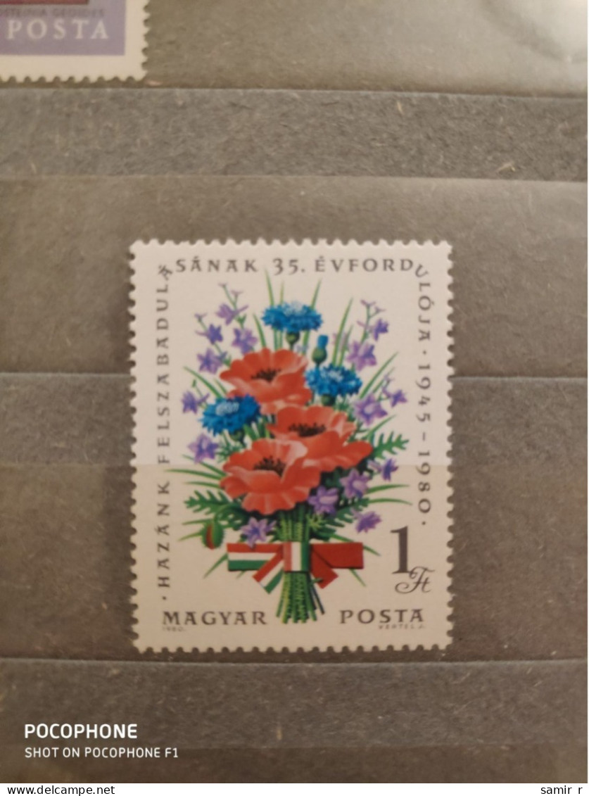 1980	Hungary	Flowers (F89) - Nuevos