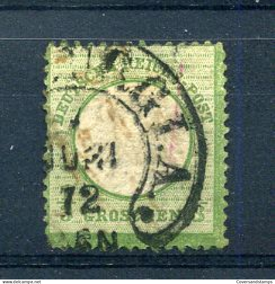 Deutsches Reich - Mi 2 - Gest / Obl -- Gedünnt - Used Stamps