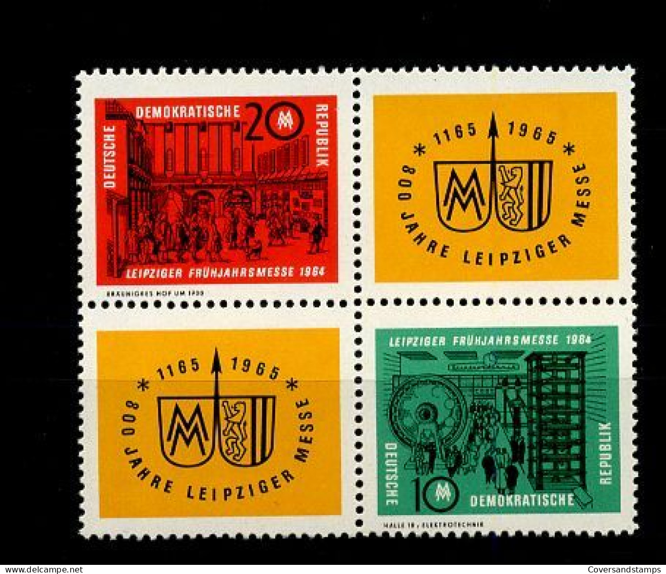 DDR - 1012/13 - MNH - Unused Stamps