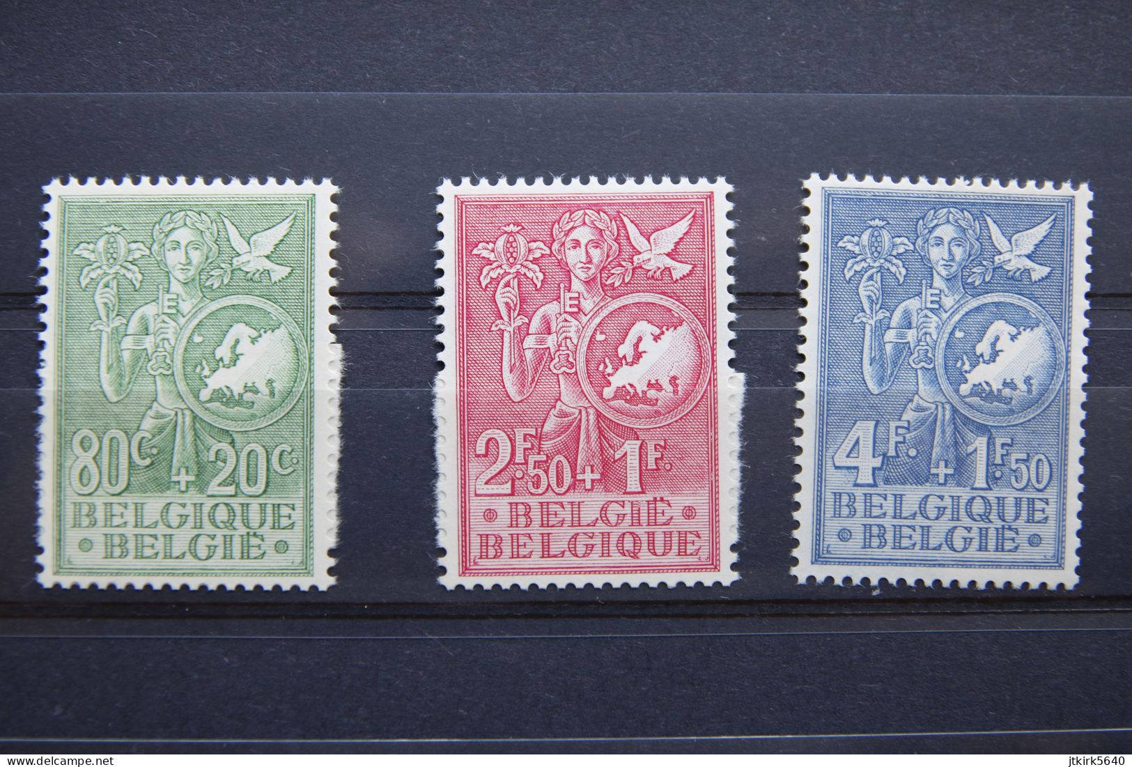Série Idée Européenne (COB/OBP 927/929, MNH**) 1953. - Unused Stamps