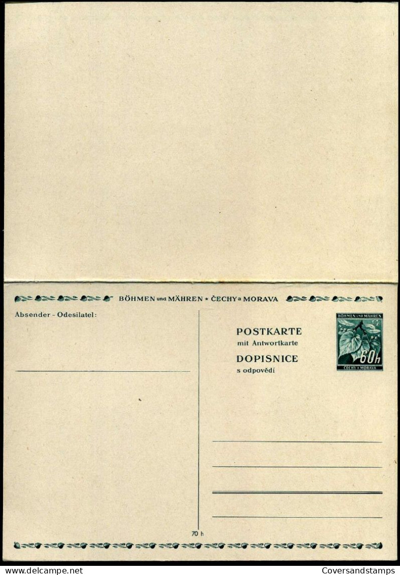 Postkarte - Böhmen Und Mähren  - P4 - Postkarten