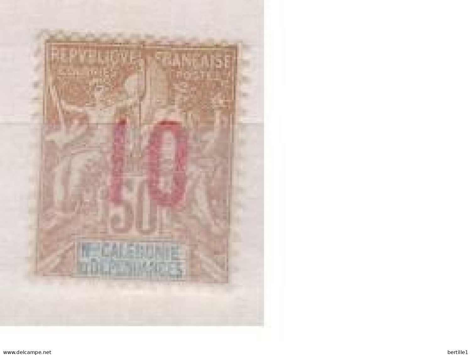NOUVELLE CALEDONIE            N°  YVERT  109  NEUF AVEC CHARNIERES ( CH 03/23) - Nuovi