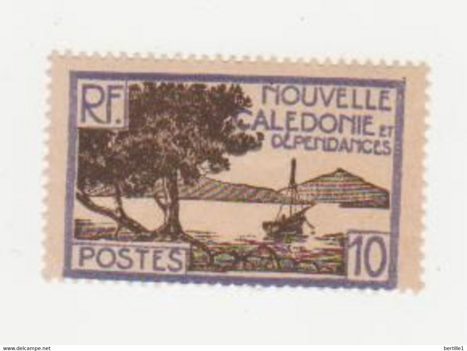 NOUVELLECALEDONIE      N° YVERT   143     NEUF SANS CHARNIERES     ( NSCH  1/12 ) - Unused Stamps