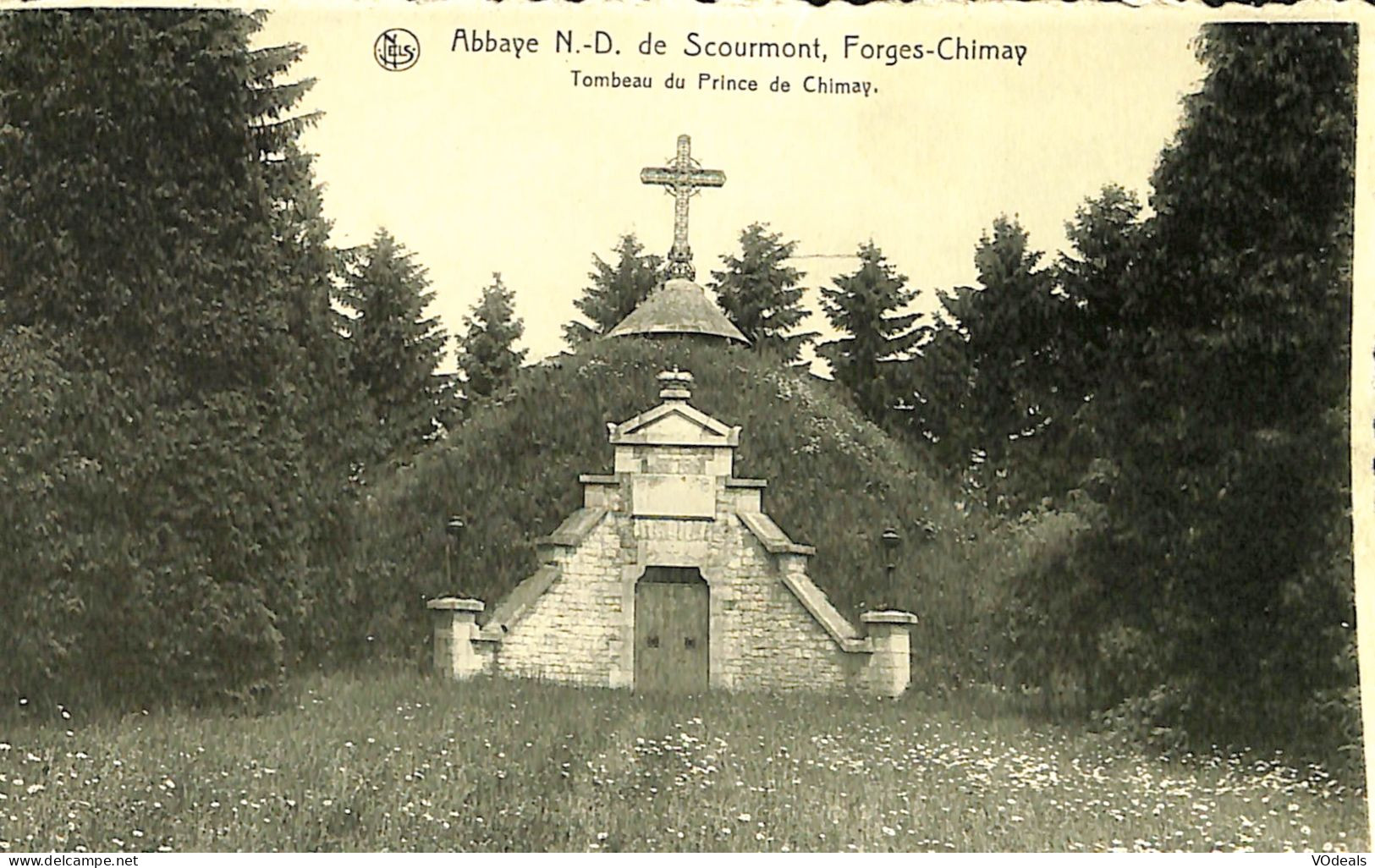 Belgique - Hainaut - Chimay - Abbaye N.-D. De Scourmont, Forges-Chimay - Tombeau Du Prince De Chimay - Chimay