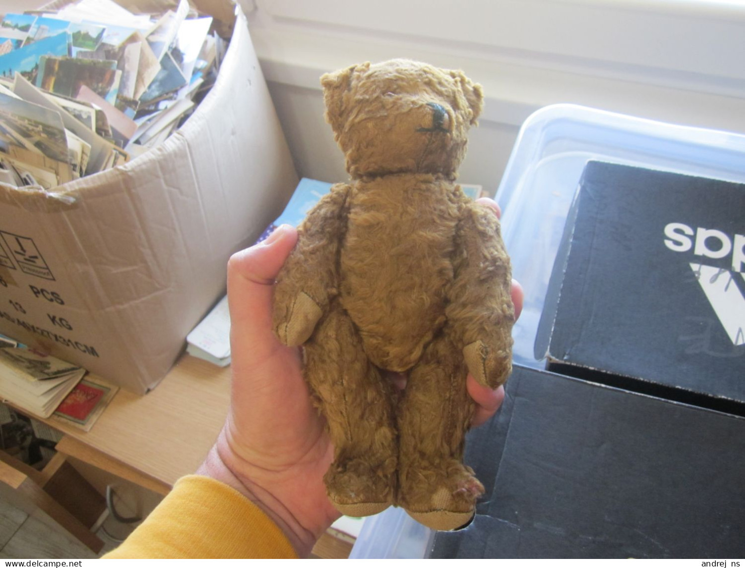 Teddy Bear Old Vintage Teddy Bear Toy 23 Cm Height - Marionetten