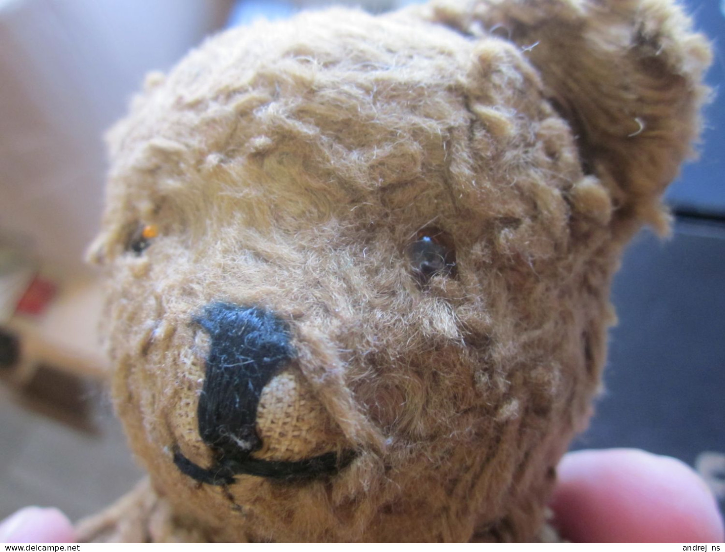 Teddy bear Old Vintage Teddy Bear Toy 23 cm height