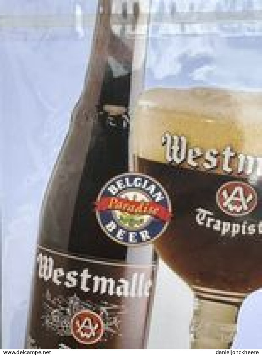 Trappist Westmalle Carte Postale Postkaart Postcard Belgie AVM - Advertising