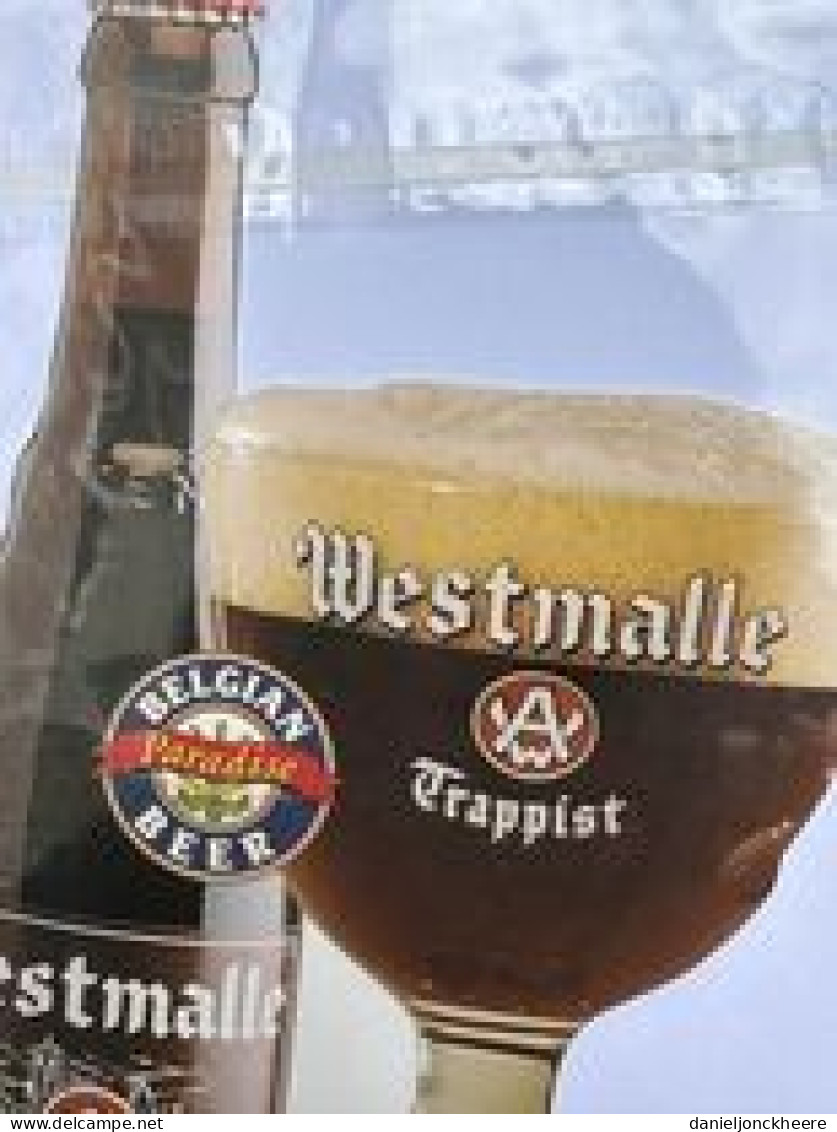 Trappist Westmalle Carte Postale Postkaart Postcard Belgie AVM - Publicité