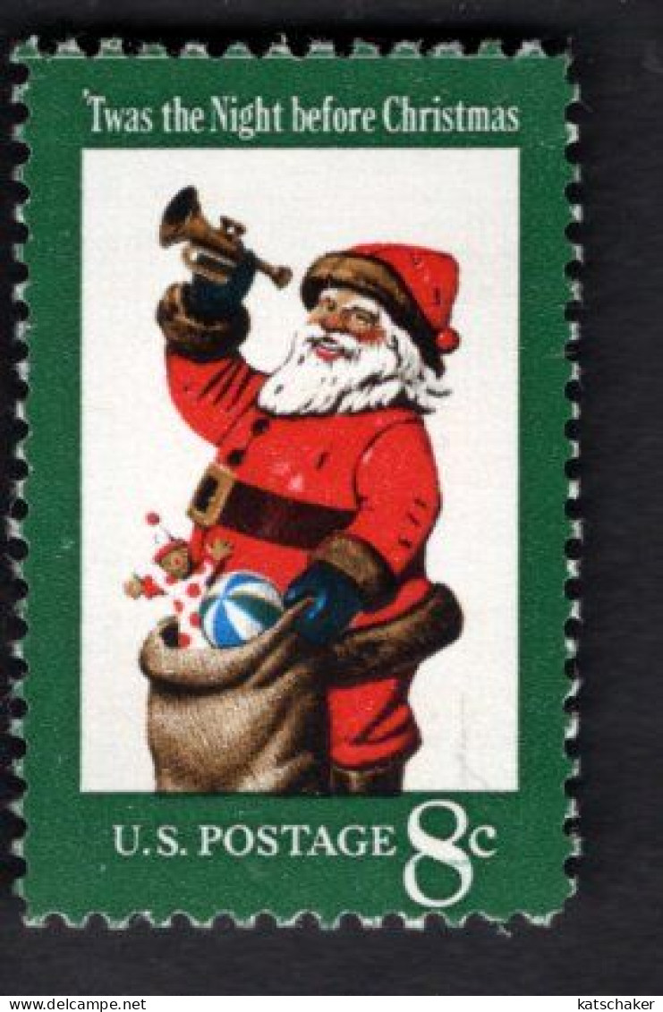 204513193 1972 SCOTT 1472 (XX) POSTFRIS MINT NEVER HINGED  (XX) - CHRISTMAS SANTA CLAUS - Nuovi