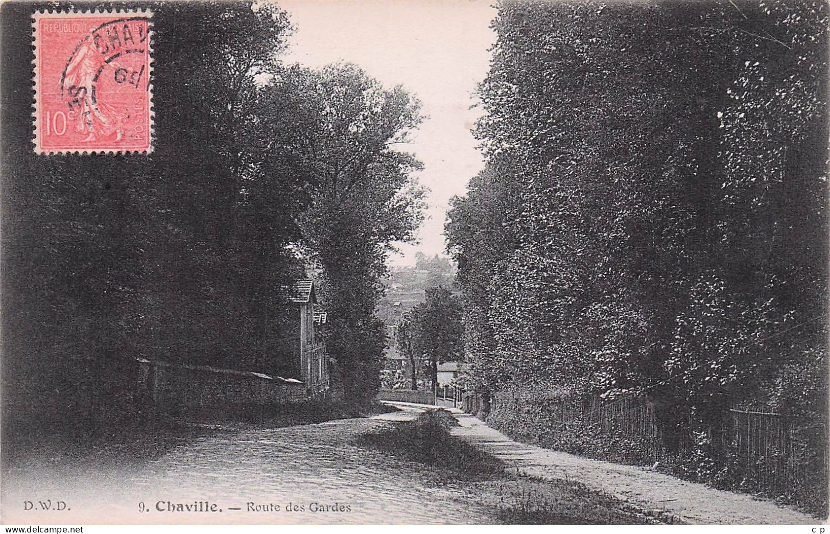 Chaville - Route Des Gardes  -   CPA °J - Chaville