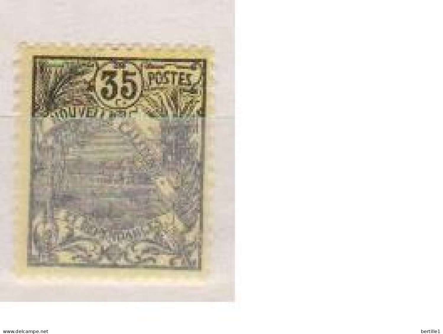 NOUVELLE CALEDONIE            N°  YVERT  97 NEUF AVEC CHARNIERES ( CH 03/22) - Unused Stamps