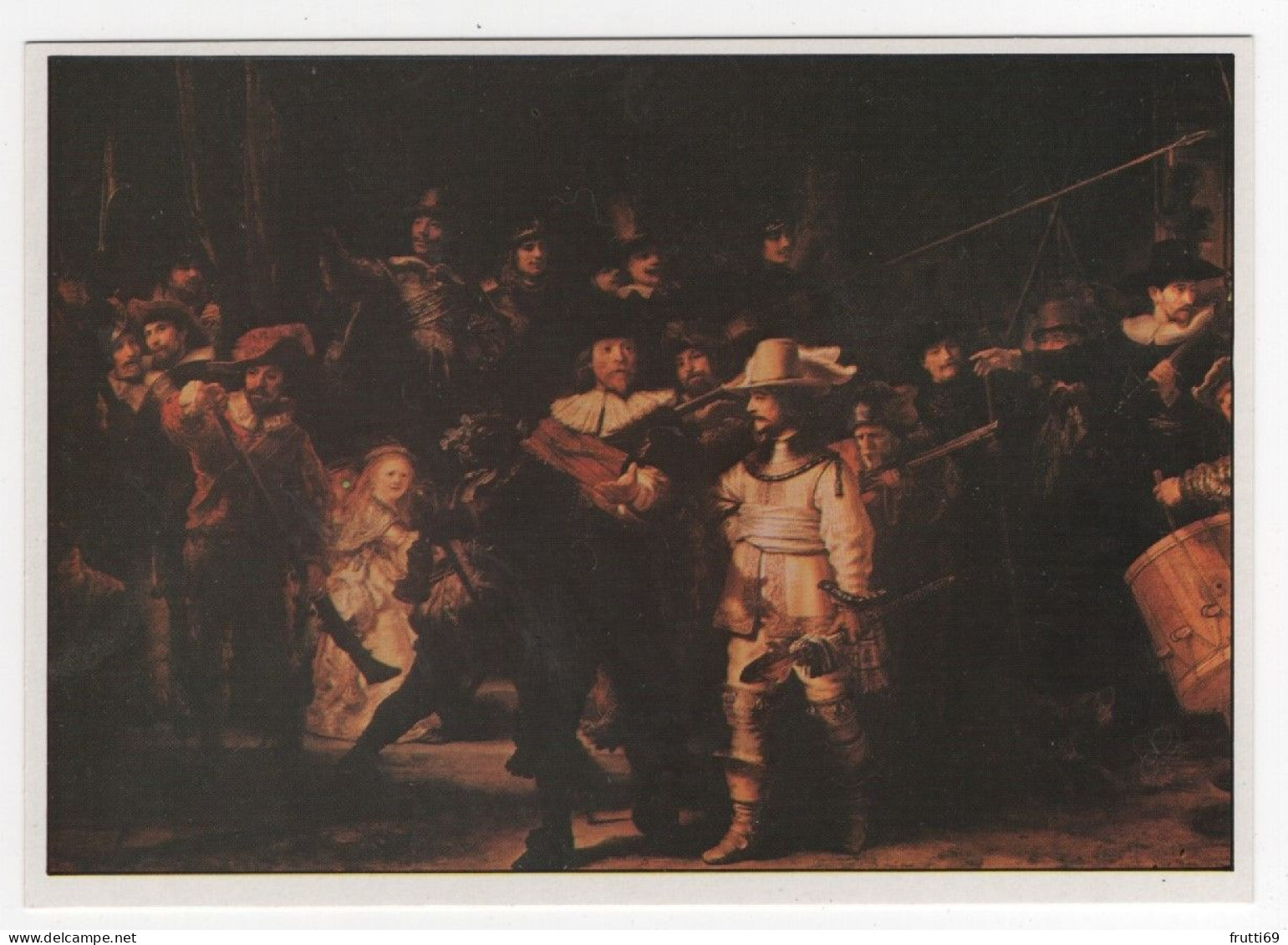 AK 214301 PAINTING / ART - Juseppe De Ribera - Der Klumpfuß Rembrandt - Nachtwache - Pintura & Cuadros