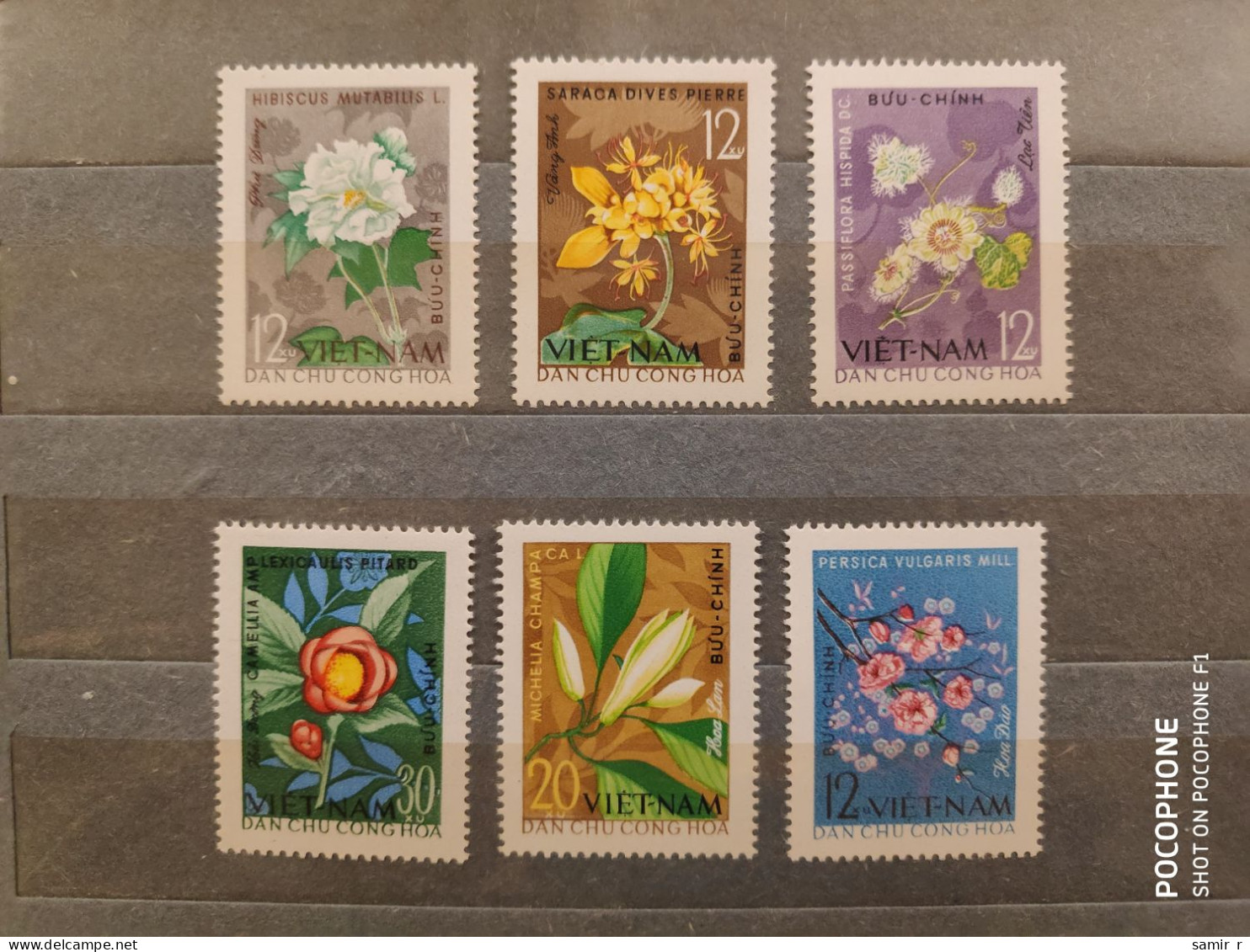 1964	Vietnam	Flowers (F89) - Viêt-Nam