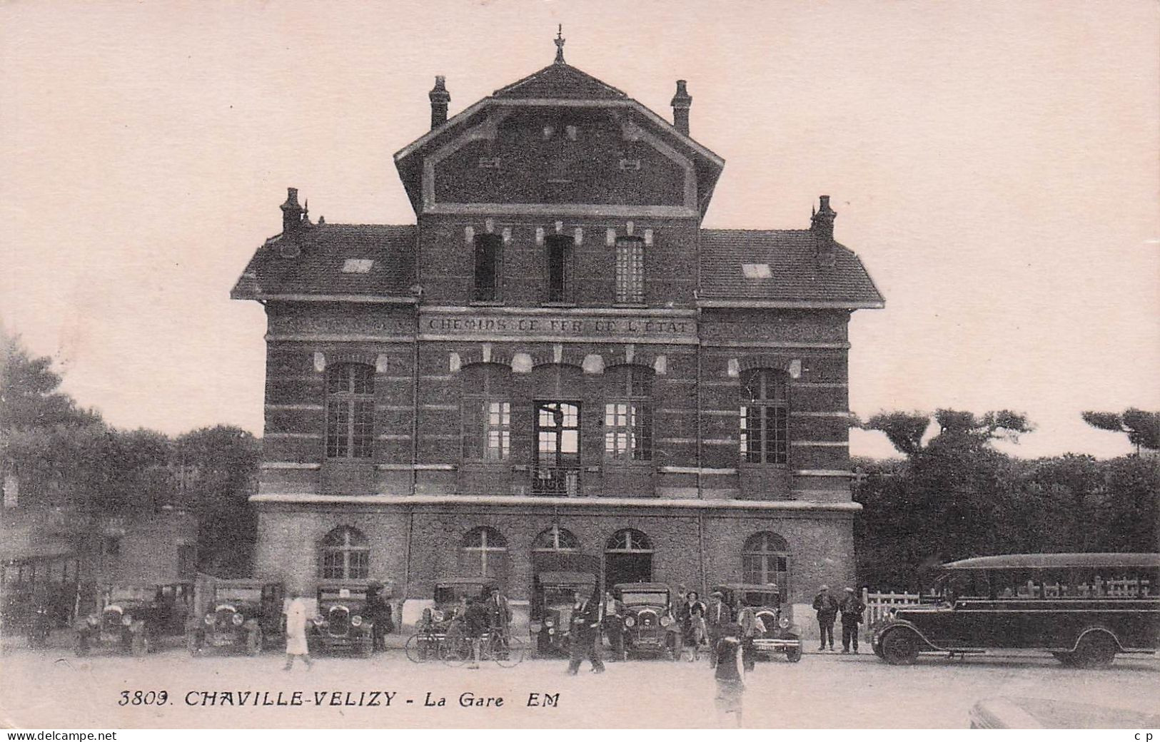 Chaville - Velizy - La Gare   - Autobus -   CPA °J - Chaville