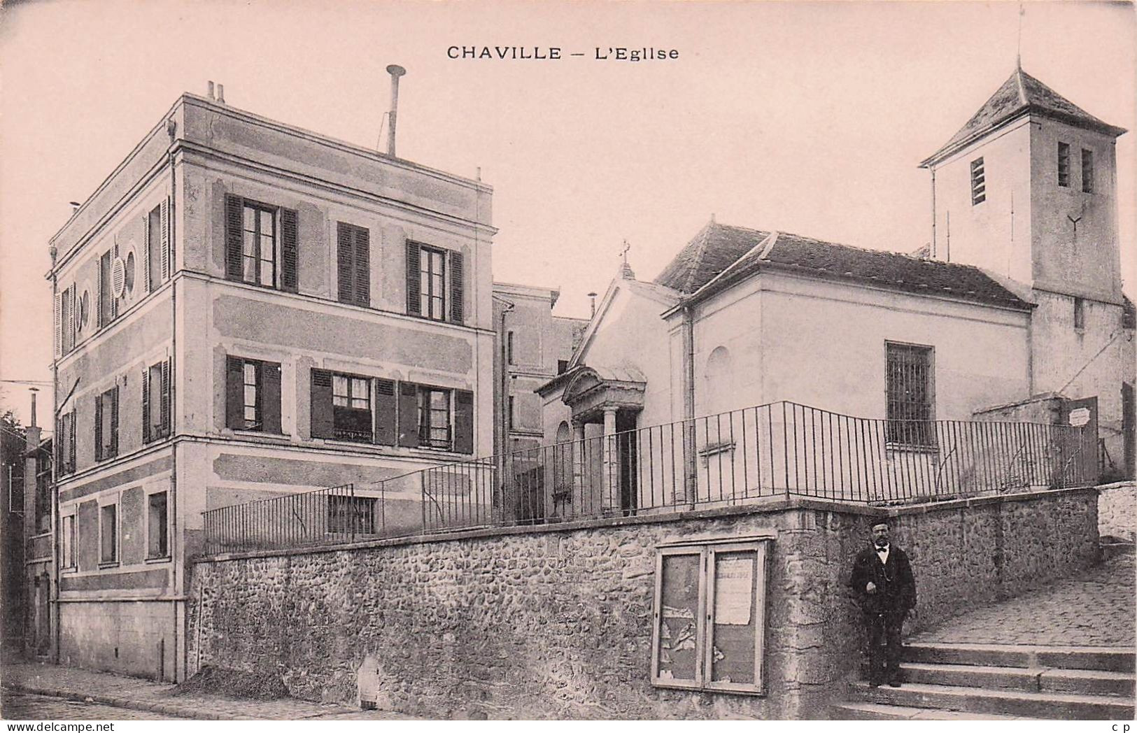 Chaville - L'Eglise -   CPA °J - Chaville