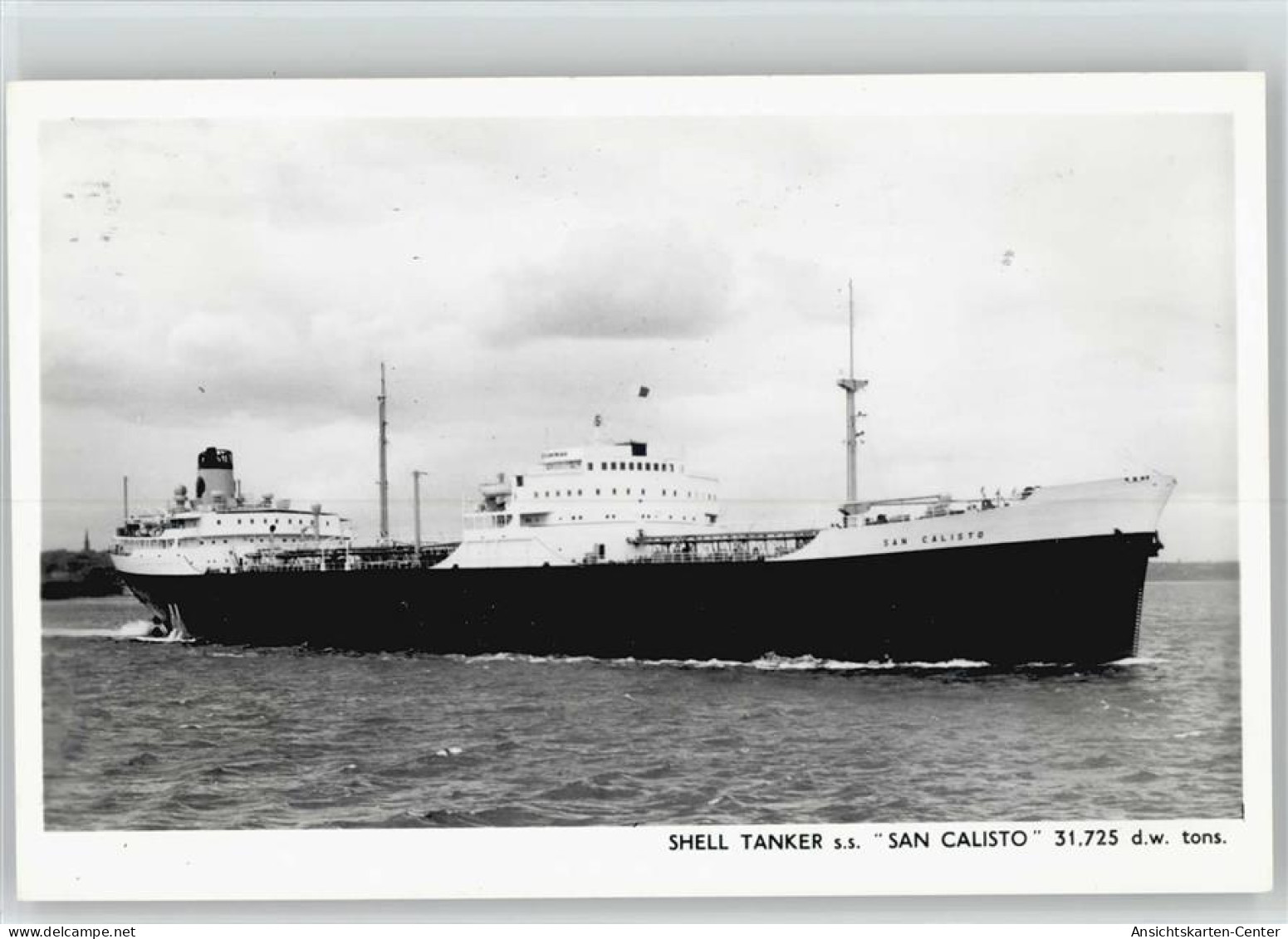 10011304 - Handelsschiffe Shell Tanker San Calisto Foto - Koopvaardij