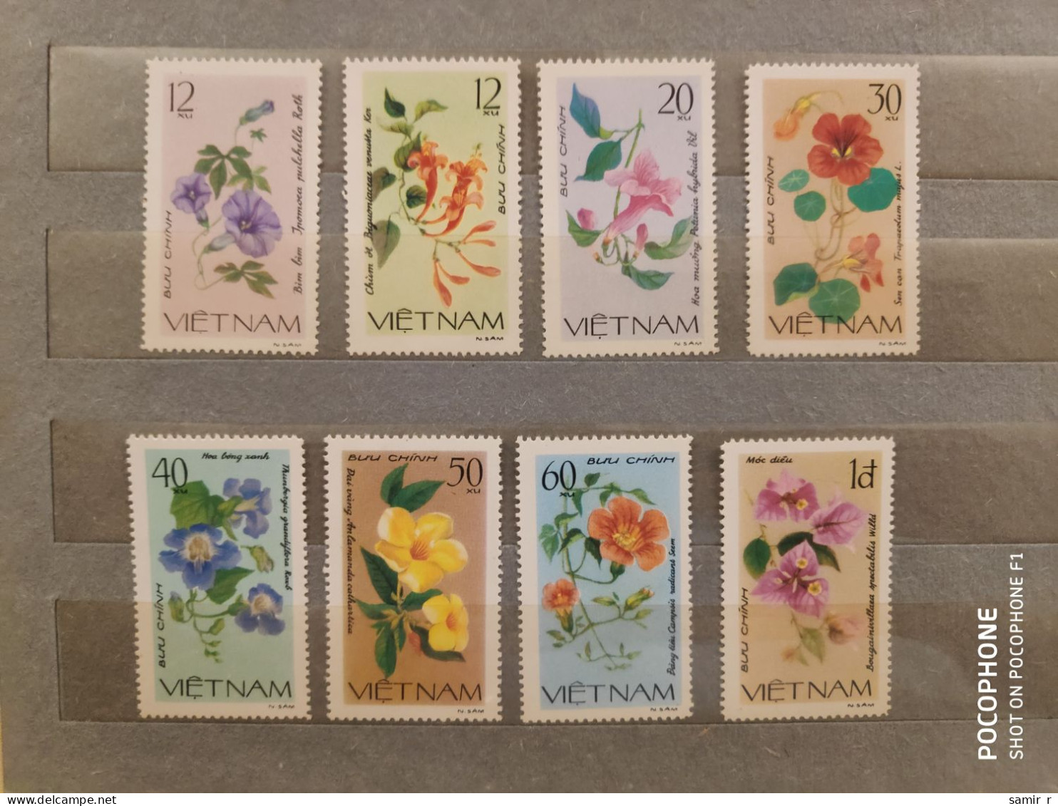 1980	Vietnam	Flowers (F89) - Viêt-Nam