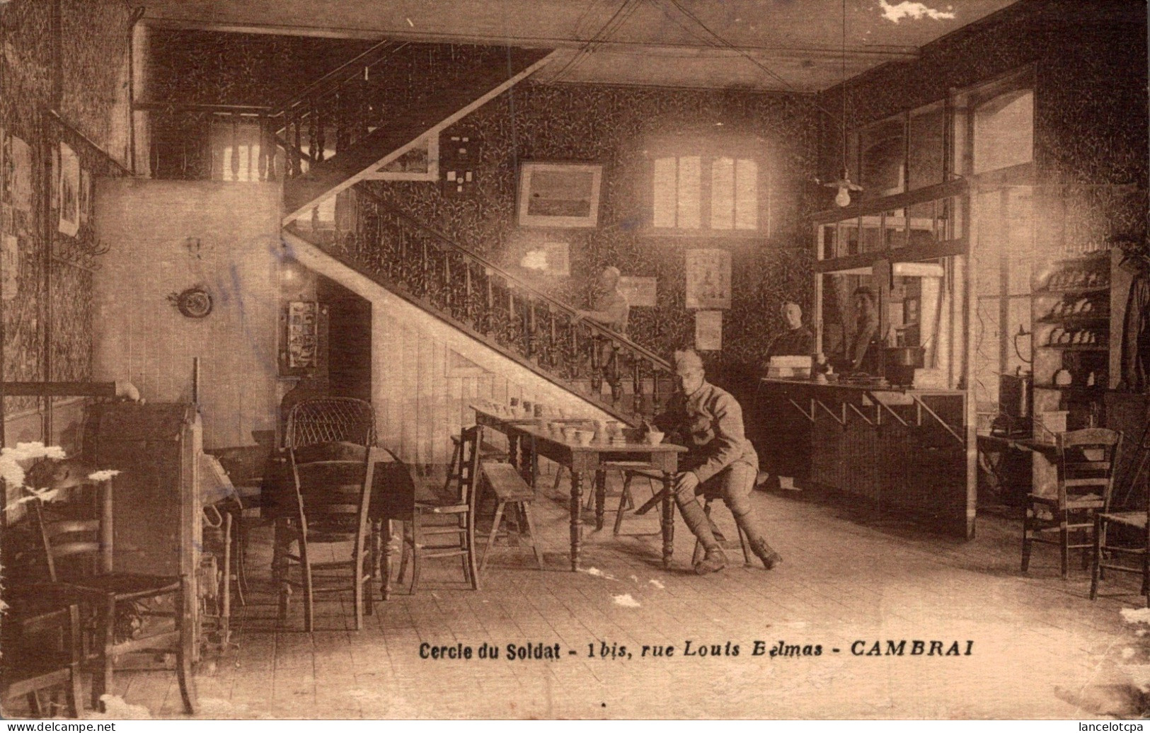 59 - CAMBRAI / CERCLE DU SOLDAT - 1BIS RUE LOUIS DELMAS - Cambrai