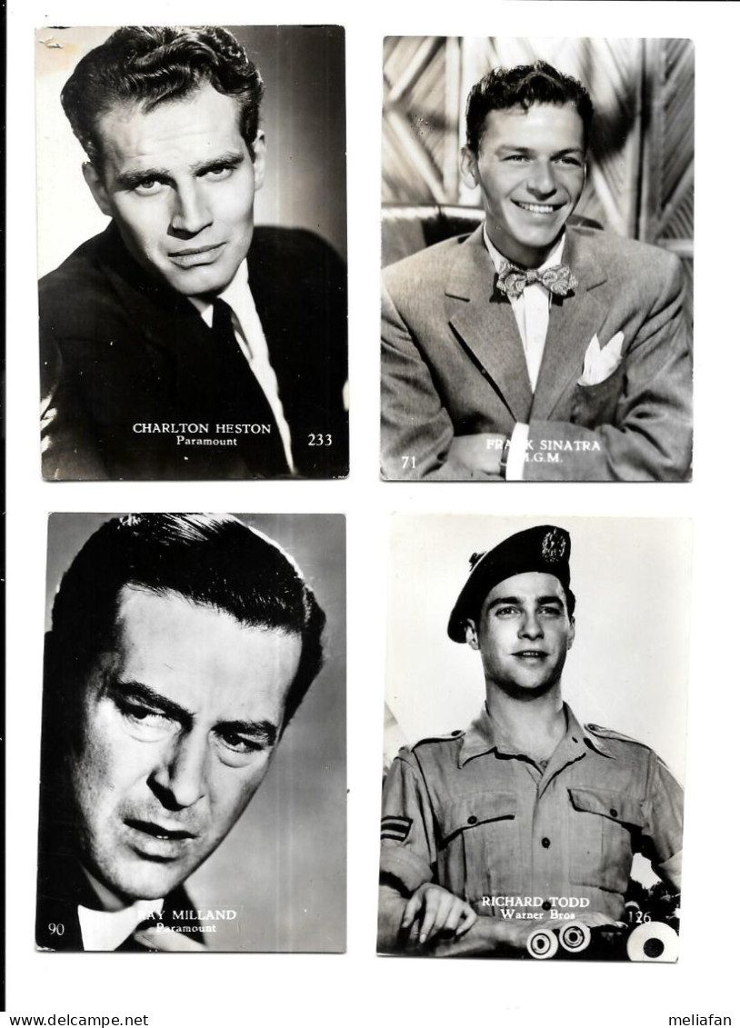 AK21 - IMAGES DOS VIERGE - RAY MILLAND - RICHARD TODD - FRANK SINATRA - CHARLTON HESTON - Foto