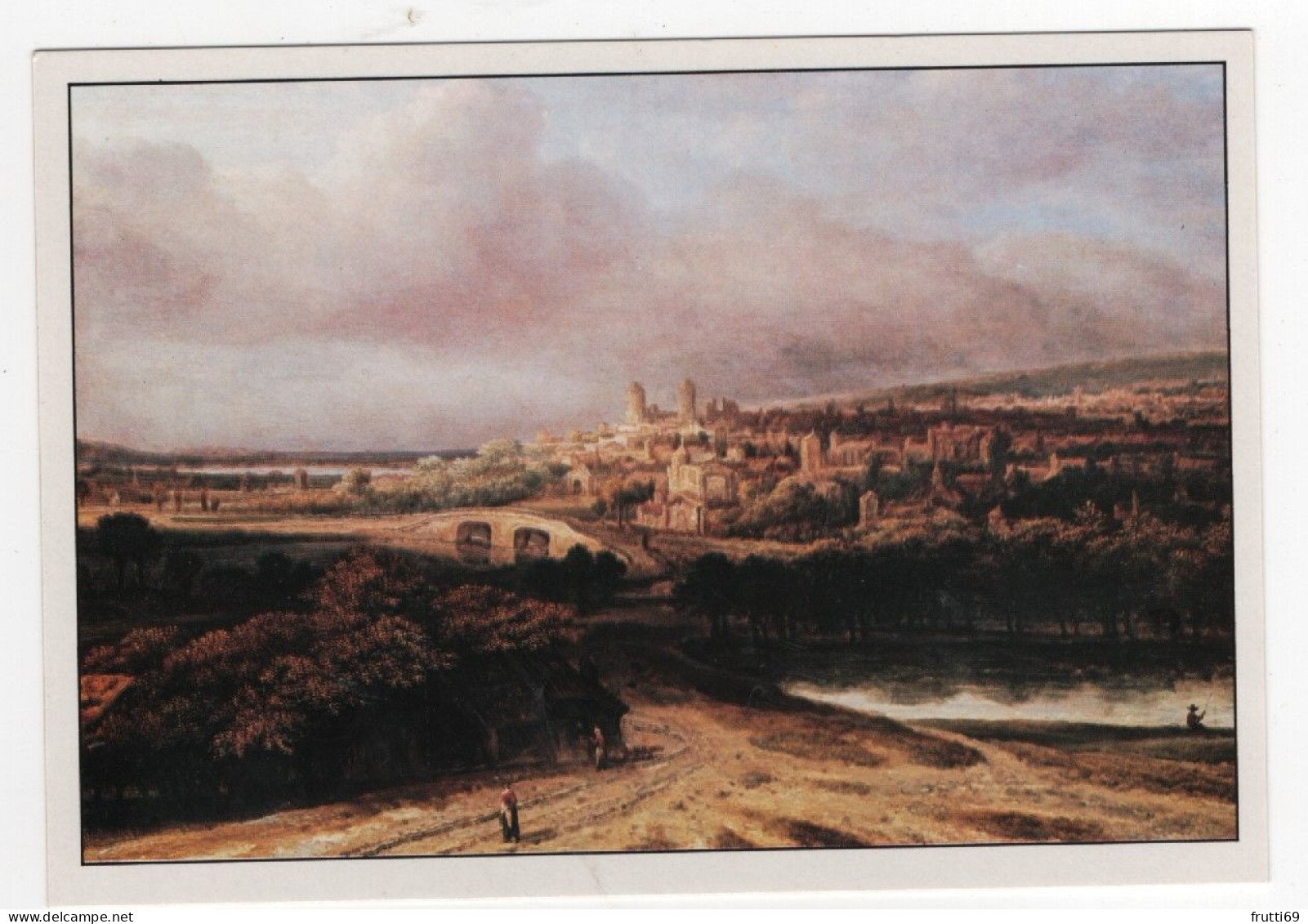 AK 214310 PAINTING / ART - Philips Koninck - Stadt Am Bergeshang - Pintura & Cuadros