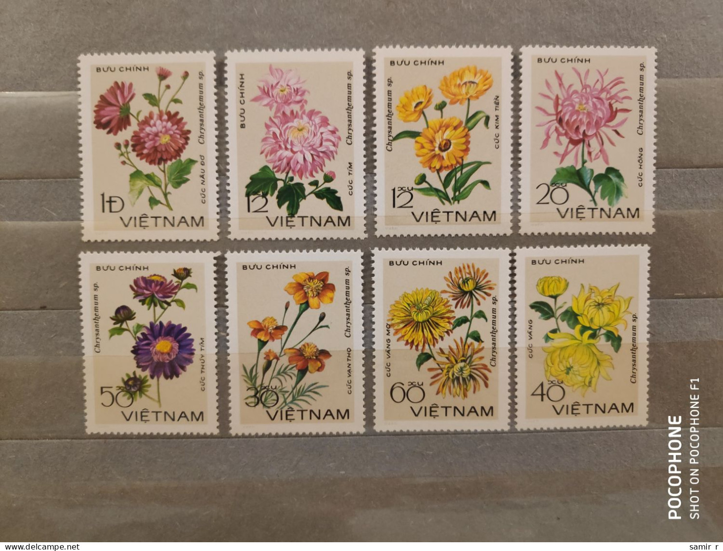 1978	Vietnam	Flowers (F89) - Viêt-Nam