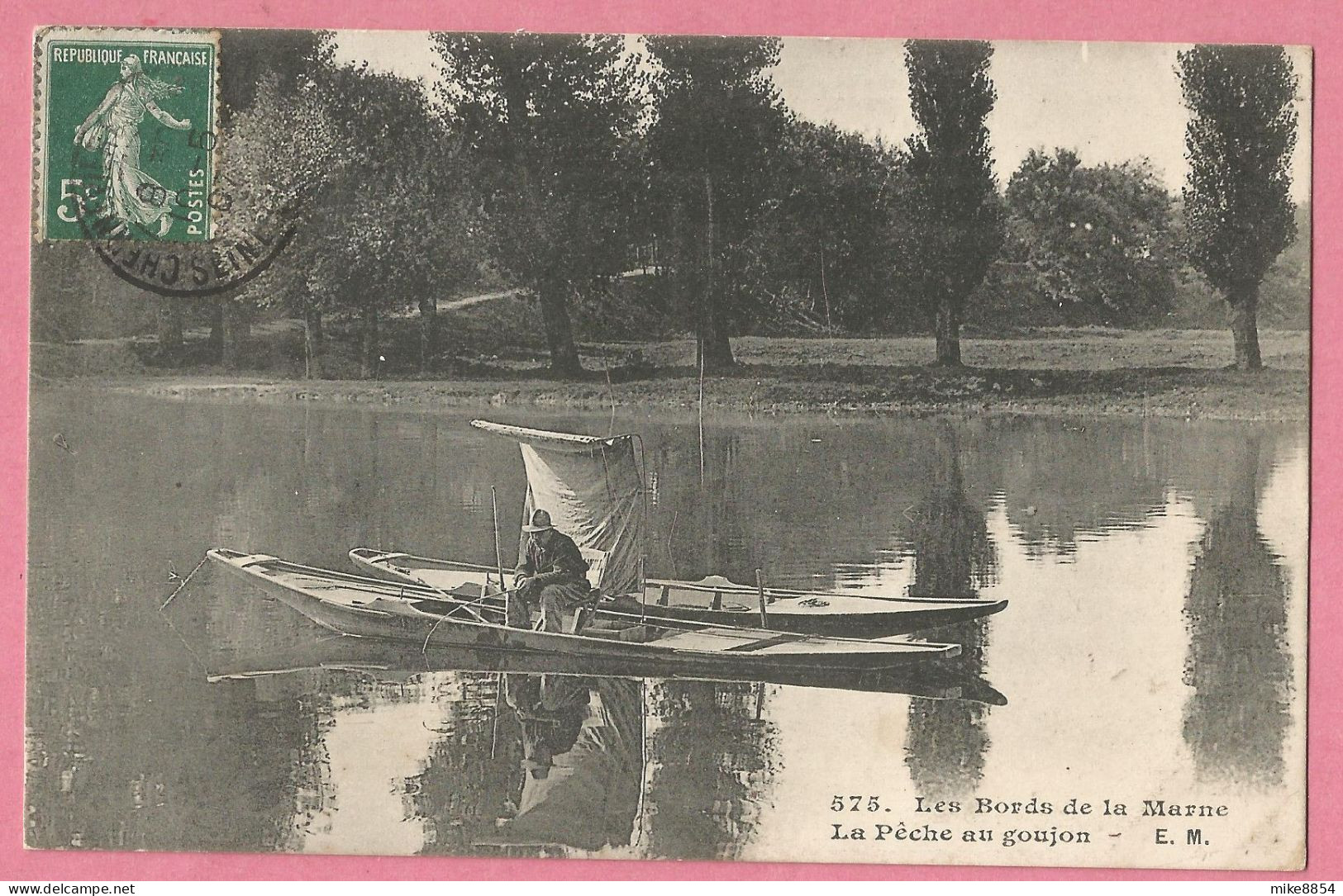 SAS0558  CPA  Les Bords De La Marne - La Pêche Au Goujon  +++++++ - Creteil