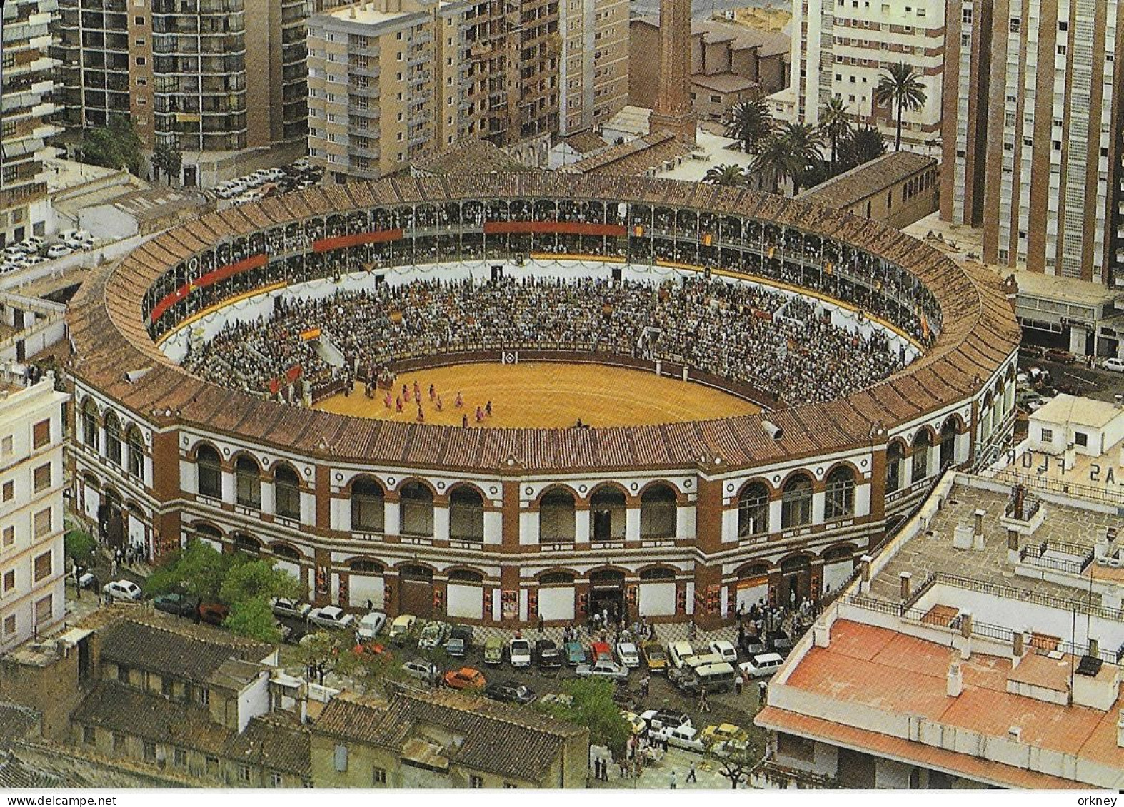 Spanje 1024 Plaaza De Toros Malaga - Malaga