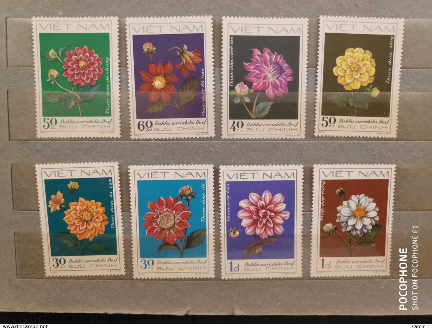 1982	Vietnam	Flowers (F89) - Vietnam