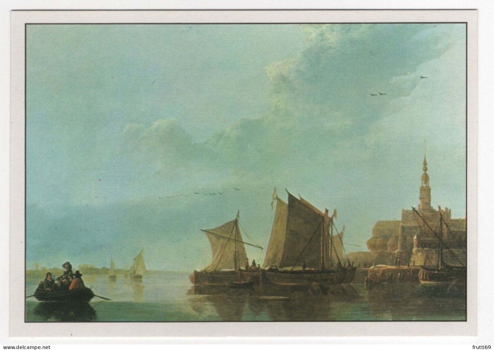 AK 214315 PAINTING / ART - Albert Cuyp - Ansicht Von Dordrecht - Pintura & Cuadros