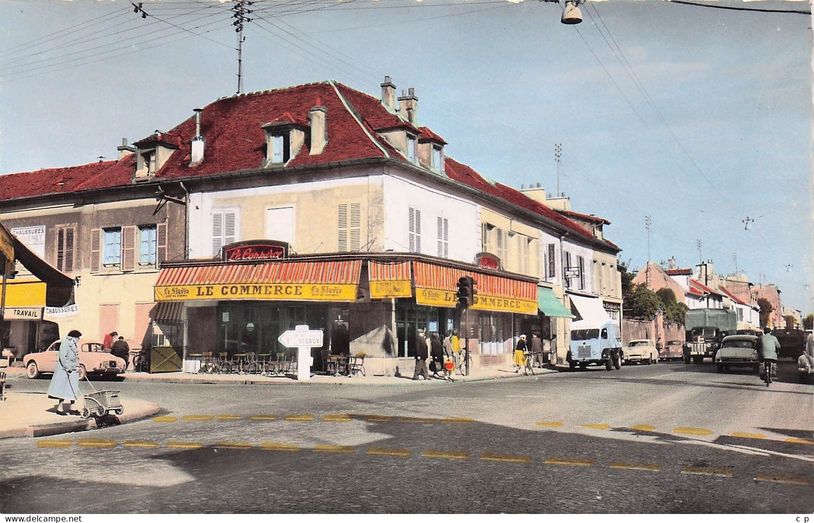 Antony - Carrefour  Aristide Briand - Café " Le Commerce "  -   CPSM °J - Antony