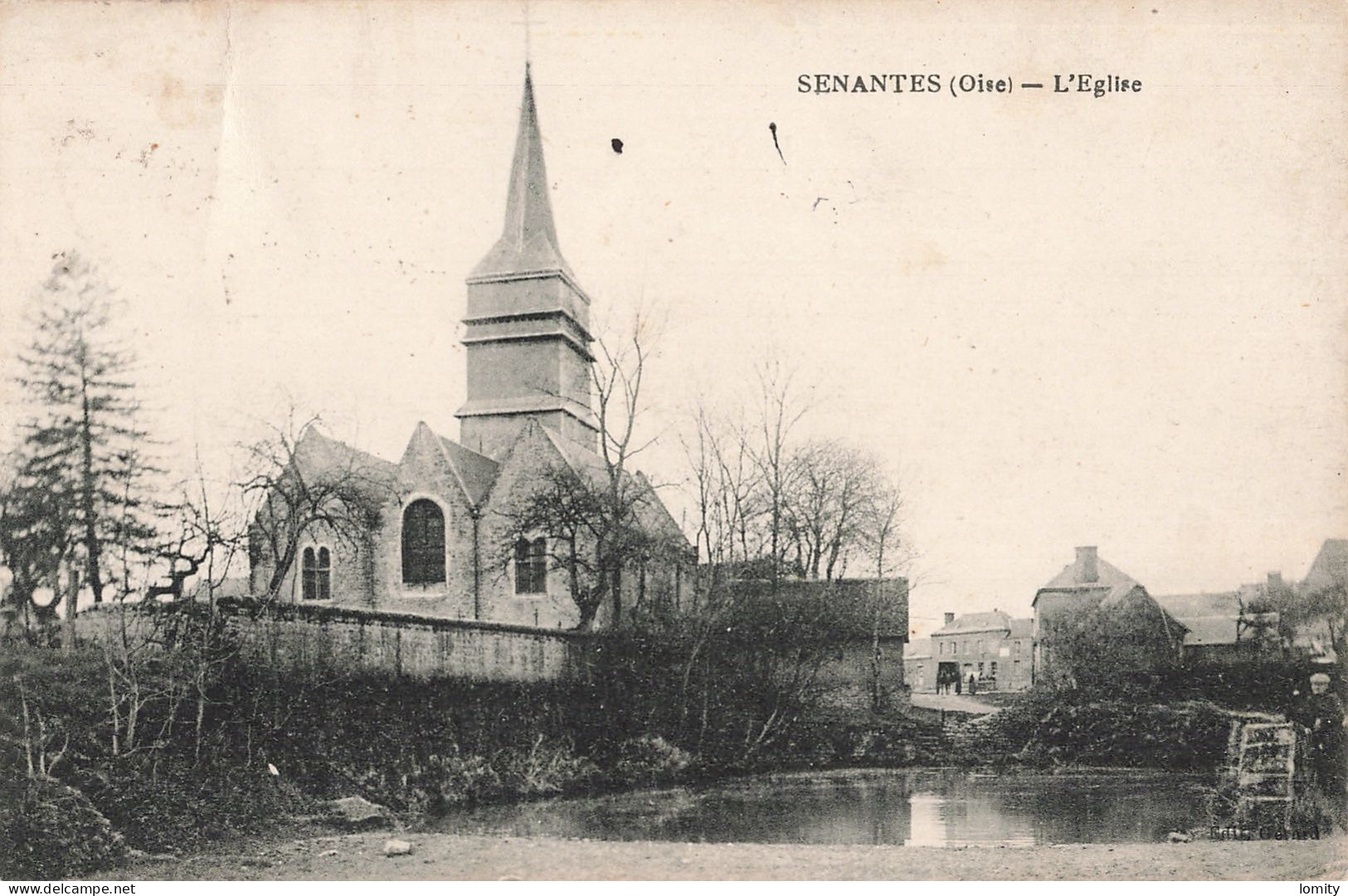 Destockage lot de 14 cartes postales CPA de l' Oise Apremont Chambly Longueil Ste Marie Senantes Compiegne Breteuil