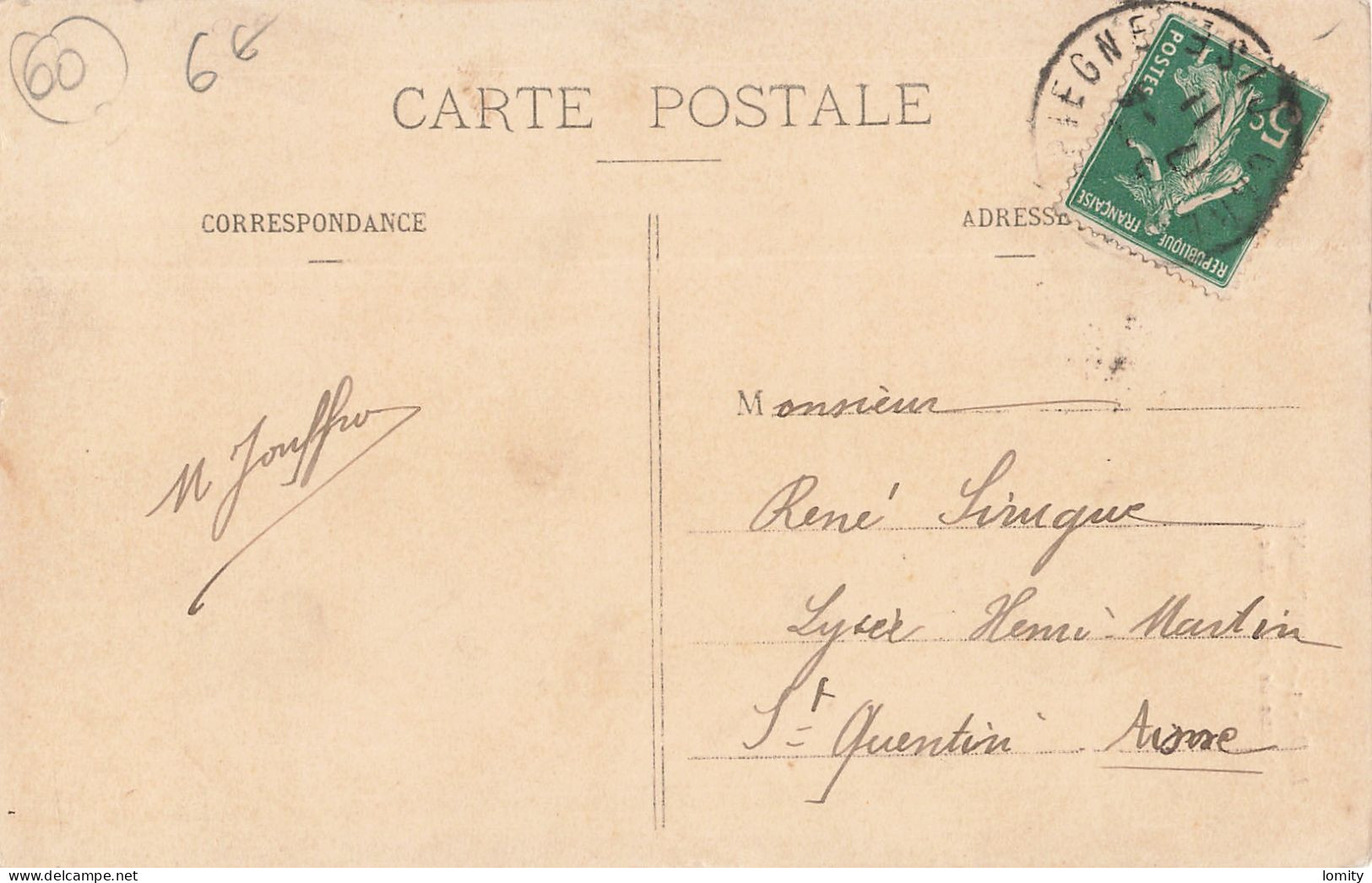 Destockage lot de 14 cartes postales CPA de l' Oise Apremont Chambly Longueil Ste Marie Senantes Compiegne Breteuil