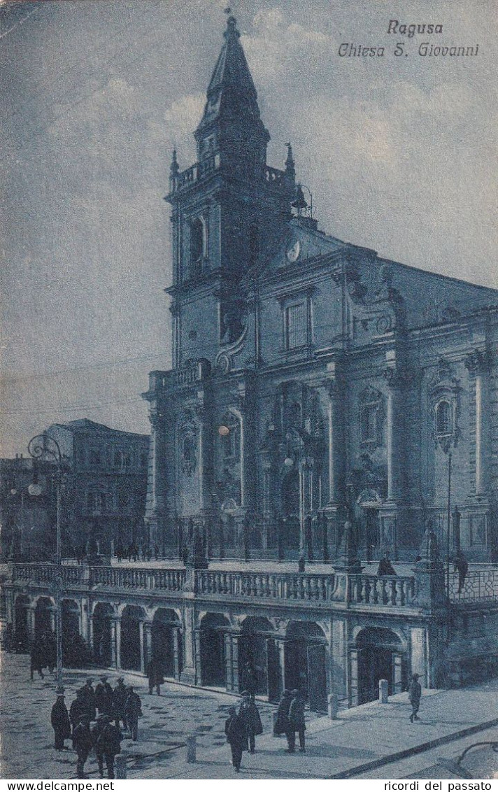 Cartolina Ragusa - Chiesa San Giovanni - Ragusa