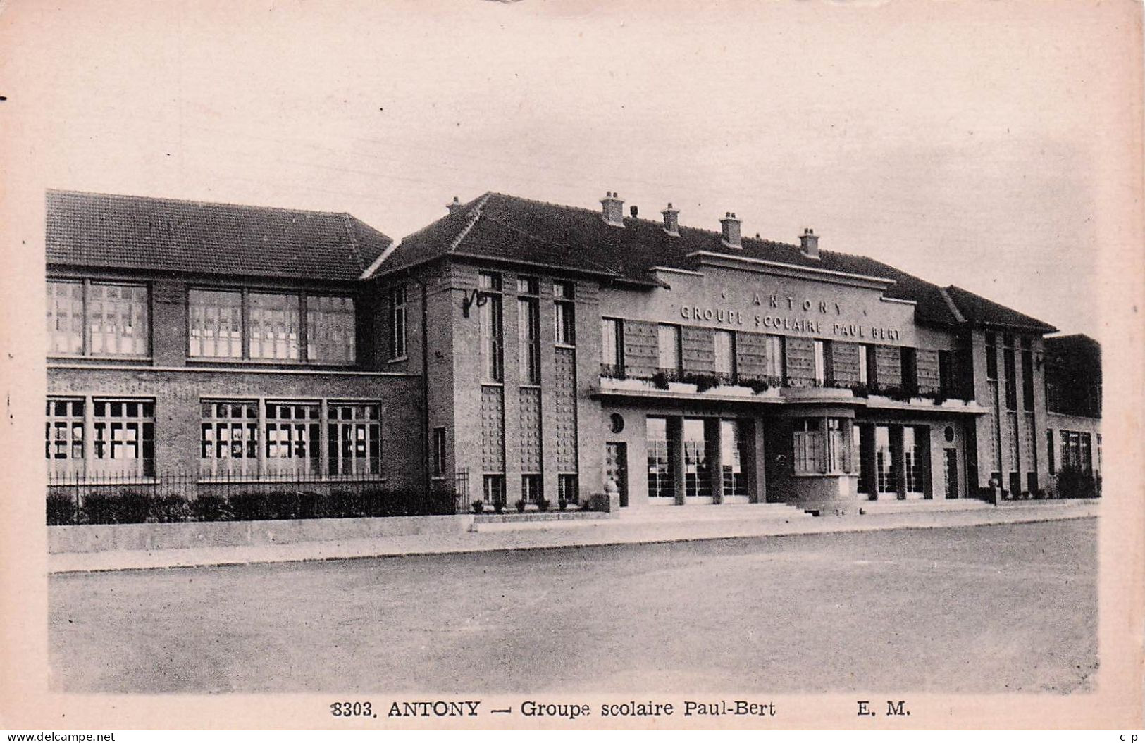 Antony - Groupe Scolaire Bert   -   CPA °J - Antony