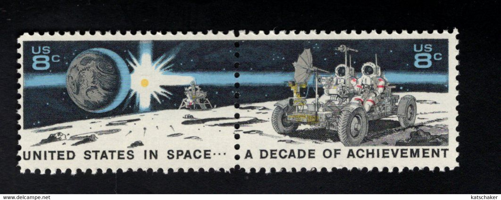 204511856 1971 SCOTT 1435B POSTFRIS MINT NEVER HINGED  (XX) - SPACE ACHIEVEMENT DECADE ISSUE - Unused Stamps