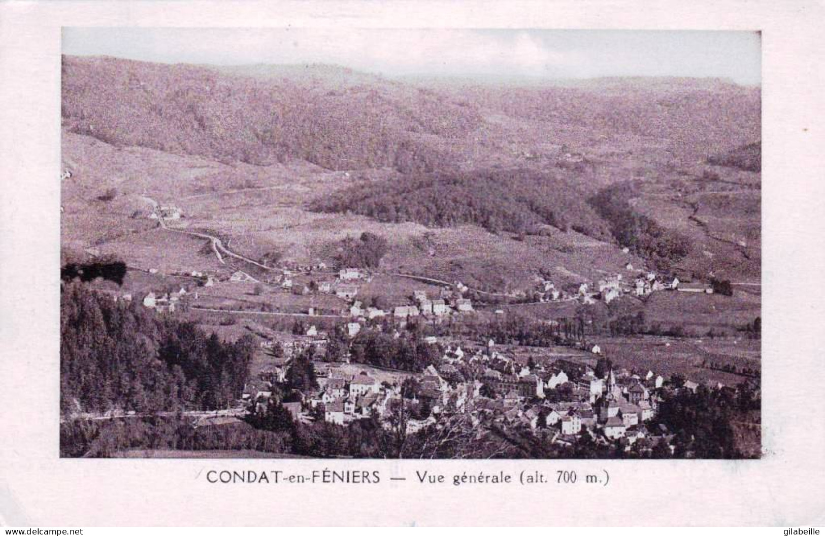 15 - Cantal -  CONDAT En FENIERS - Vue Generale - Condat