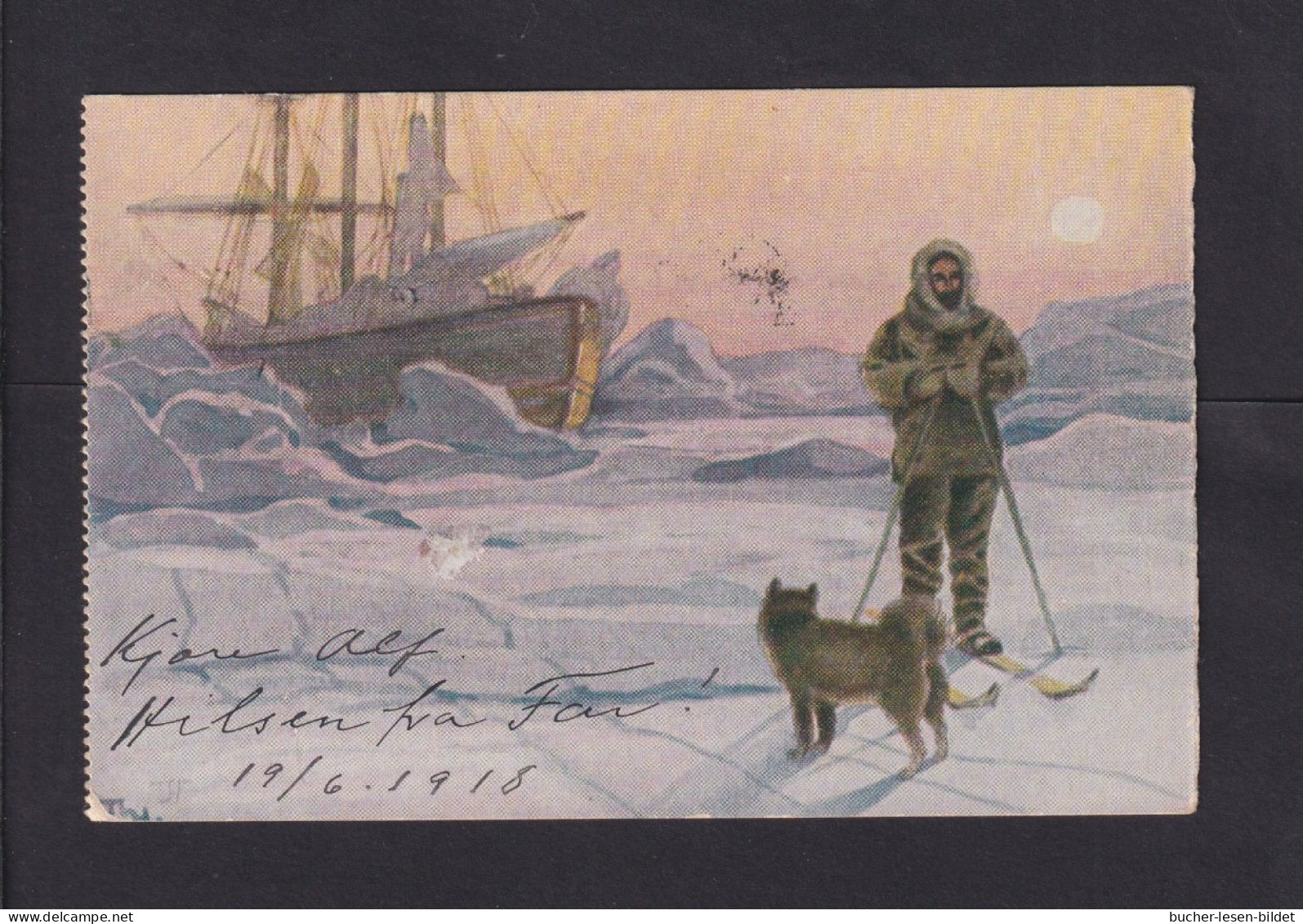 1924 - 30 Ö. Auf Karte Ab POLHAVET Nach Norwegen - Arctic Expeditions