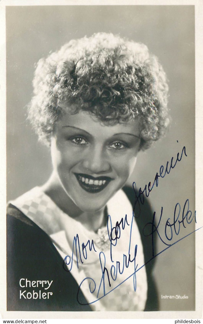 ARTISTE  Cherry KLOBER Dédicace , Autographe Original - Artisti