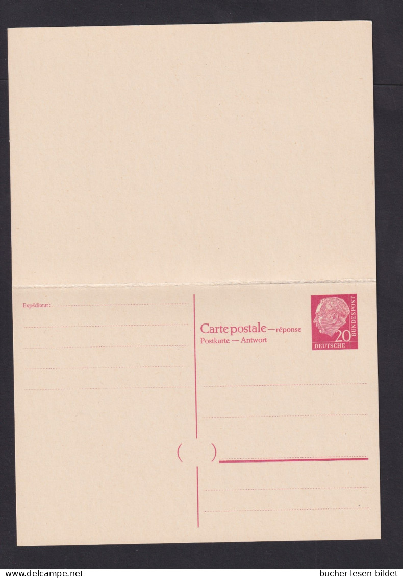 20 Pf. Doppel-Ganzsache (P 34) - Ungebraucht - Cartes Postales - Neuves