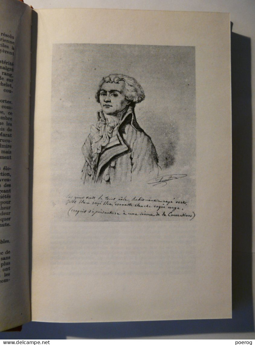 ROBESPIERRE - JEAN MASSIN - EXEMPLAIRE NUMEROTE - BIOGRAPHIE - 1959 - CLUB FRANCAIS DU LIVRE - Biographien