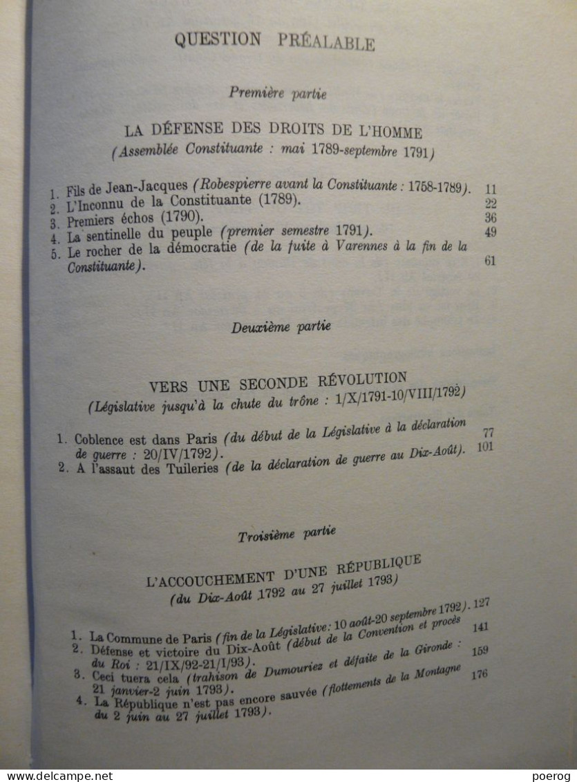 ROBESPIERRE - JEAN MASSIN - EXEMPLAIRE NUMEROTE - BIOGRAPHIE - 1959 - CLUB FRANCAIS DU LIVRE - Biographien