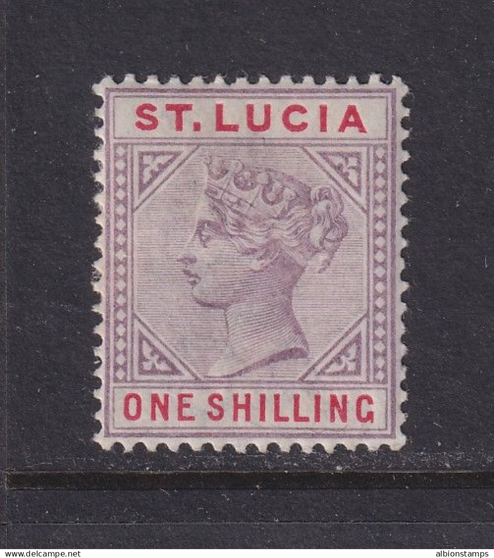 St. Lucia, Scott 37 (SG 50), MLH (small Marks On Gum) - Ste Lucie (...-1978)