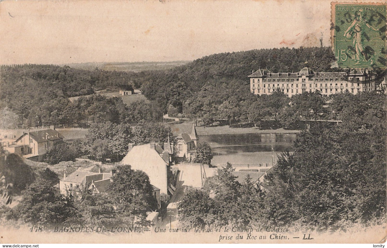 Destockage lot de 17 cartes postales CPA de l' Orne Bagnoles Alençon