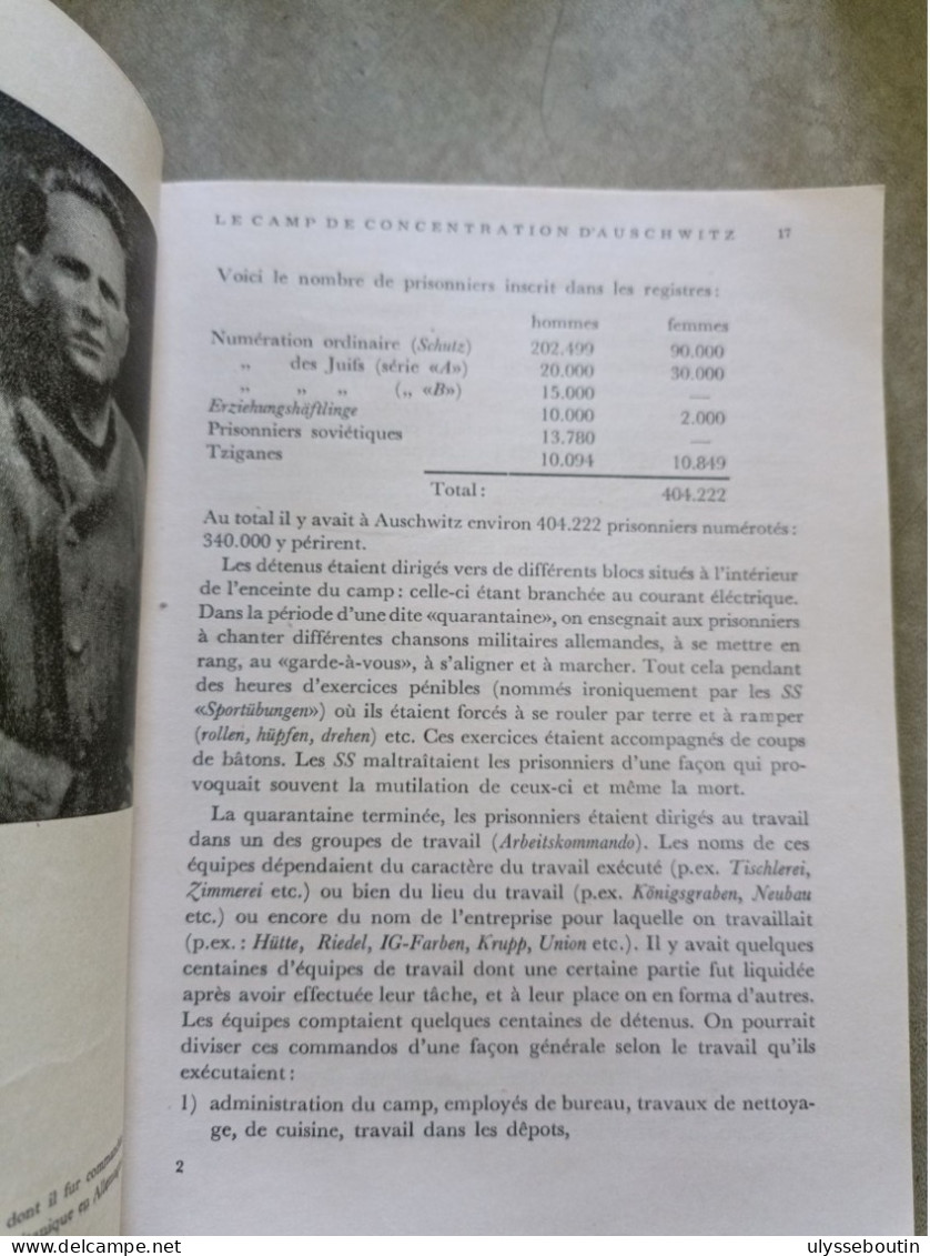 Livre KL Auschwitz édition Du Musée D'état à Oswiecim - Guerra 1939-45