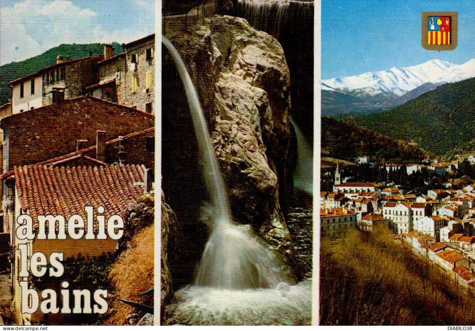AMELIE-LES-BAINS     ( PYRENEES ORIENTALES)     MULTI-VUES - Amélie-les-Bains-Palalda
