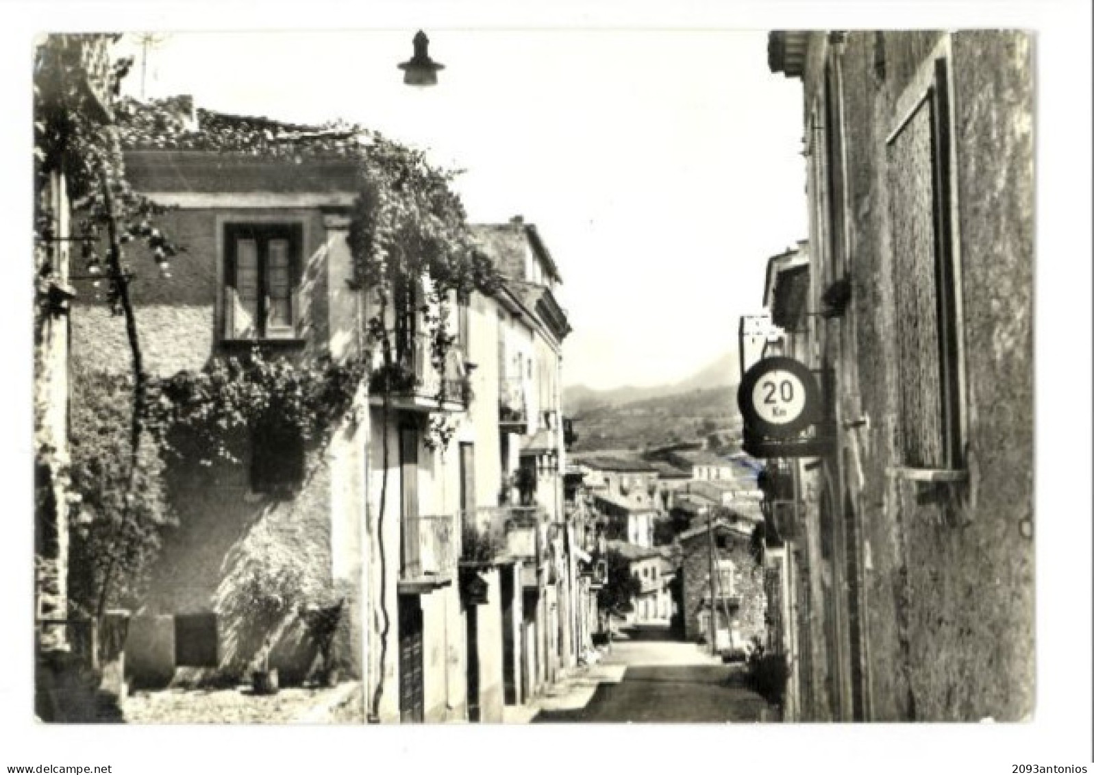 X1698) BELLOSGUARDO  SALERNO  CARTOLINA VIAGGIATA - Salerno