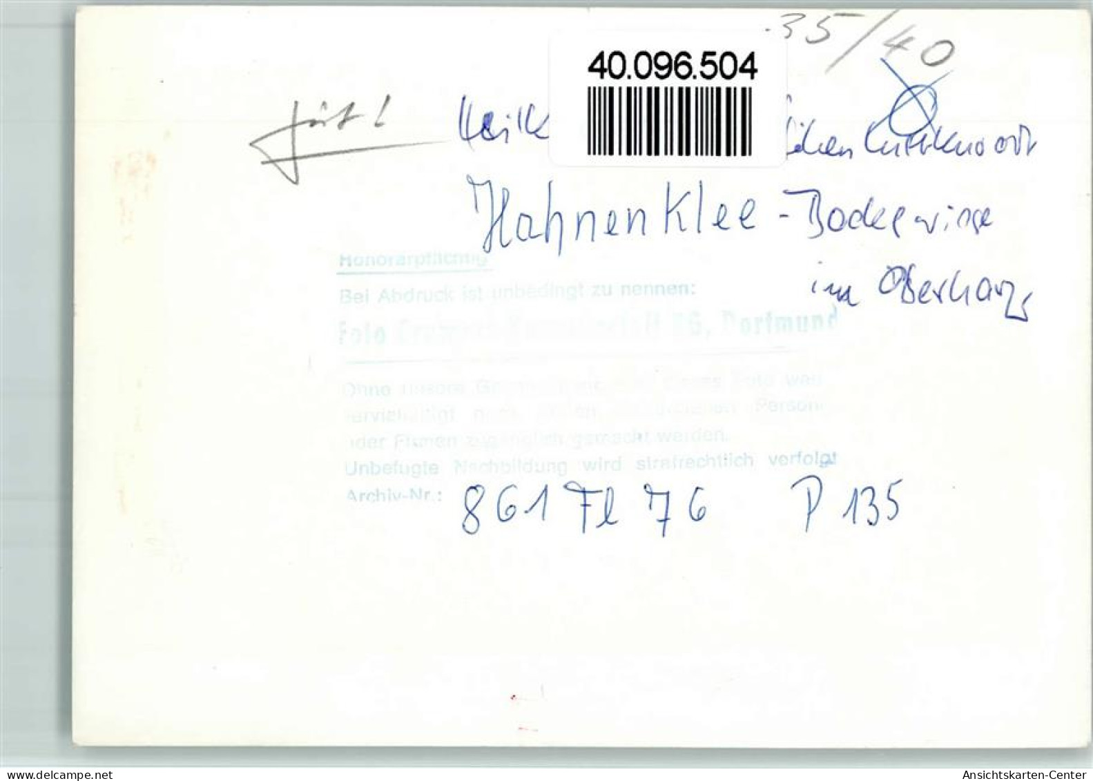 40096504 - Hahnenklee - Goslar